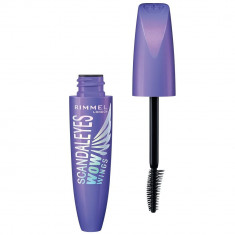 Mascara Rimmel Scandaleyes Wow Wings Waterproof 001 Black 12 ml foto