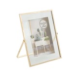 Rama foto 13x18 cm, Auriu, Metal, ATU-087937, Oem