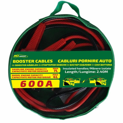 Cabluri pornire auto RoGroup, 600A Automobile ProTravel foto