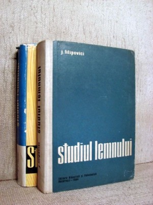 Studiul lemnului - J. Filipovici foto