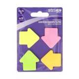 Notite Autoadezive Strigo Sageti, 4A 20 File, Neon, 35A 35 mm