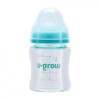 Biberon de sticla 120 ml+2 tetine extra, U-Grow