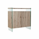Cumpara ieftin Servantă DKD Home Decor Natural Sticlă Temperată Lemn MDF 120 x 44 x 120 cm