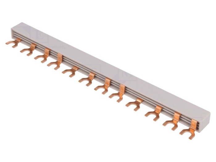 Bară colectoare 4 pini 10mm2 12 module