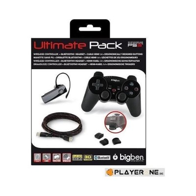 Controller BigBen wireless + Casca chat - HDMI - Triggere - pentru PlayStation PS 3 - EAN 3499550287035 (e) foto