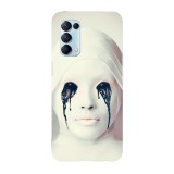 Husa compatibila cu Oppo A74 model American Horror Story Asylum, Silicon, TPU, Viceversa, Transparent, Carcasa