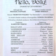 Pliant teatru - Hello, Dolly! Teatrul Csokonai Szinhaz, Debrecen - 2004