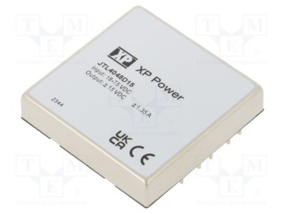 Convertor DC/DC 40W XP POWER - Intrare 18-75VDC, Ieşire 15VDC şi -15VDC foto