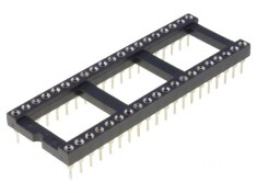 Soclu DIP40 THT 2,54mm pentru circuite integrate