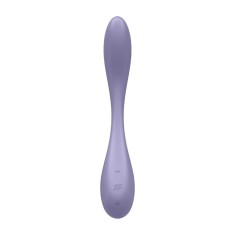 G-Spot Flex 5+ - Vibrator punct G, mov, 19.6 cm