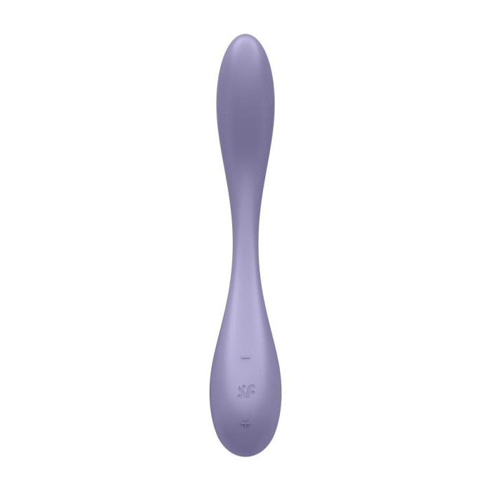 G-Spot Flex 5+ - Vibrator punct G, mov, 19.6 cm