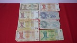 LOT BANCNOTE MOLDOVA 8 BUC. LEI.