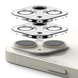 [Pachet 2x] Folie sticla camera iPhone 15 Ringke Camera Protector, transparenta