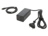 Baseus alimentator pulsatoriu 5-20V DC, 67W, USB A și USB C, negru