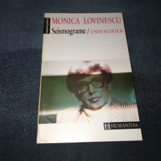 MONICA LOVINESCU - SEISMOGRAME