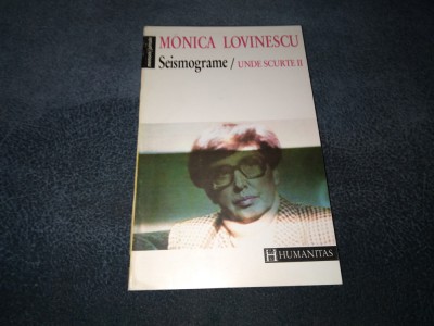 MONICA LOVINESCU - SEISMOGRAME foto