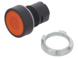 Comutator acţionat prin apăsare 22mm, IP65, portocalie - EAO