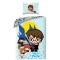 Set lenjerie pat copii Harry Potter 100x135 + 40x60 SunCity HAX602803