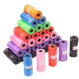 Pungi Igienice Caini 180 Buc (12 Role x 15) Multicolor, Parfumate, Rezistente - Saculeti Dejectii Animale, Compatibile Distribuitoare Standard