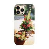 Husa compatibila cu Apple iPhone 14 model Fruit and flower basket, Silicon, TPU, Viceversa