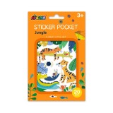 Set cu abtibilduri - Jungla