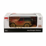 MASINA CU TELECOMANDA JEEP WRANGLER MUDDY ROSU CU SCARA 1 LA 24, Rastar