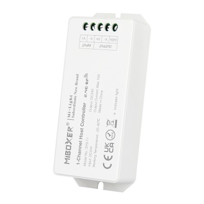 Controler Mi-Light SYS-T1 MiBoxer Group Control gazda cu 1 canal pentru lumini de sistem SYS de 24 V foto