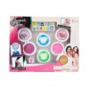 Set Creta Par 4 Culori Glamour Shine Toi-Toys TT45745A cu Suport, Jucarie Moda Fete +3 Ani