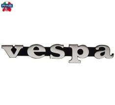 Sigla scris &quot;Vespa&quot; frontala Vespa 50 N (63-71) - Vespa 50 Special (69-83) - Vespa 125 Primavera (67-83) - ET3 (76-90)