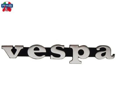 Sigla scris &amp;quot;Vespa&amp;quot; frontala Vespa 50 N (63-71) - Vespa 50 Special (69-83) - Vespa 125 Primavera (67-83) - ET3 (76-90) foto
