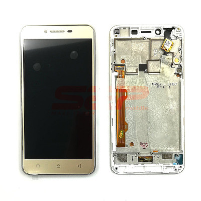 LCD+Touchscreen cu Rama Lenovo Vibe K5 GOLD foto