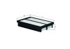 MAHLE LX 1785 Filtru aer