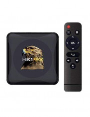 TV Box HK1 RBOX R1 Mini Smart Media Player, 4K, RAM 4GB, ROM 32GB, Android 10.0, Rockchip RK3318 QuadCore, Slot Card, Wi-Fi foto