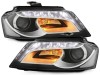 Faruri LED DRL Audi A3 8P 8P1 8PA (2009-2013) Facelift Look Performance AutoTuning, KITT Lightning