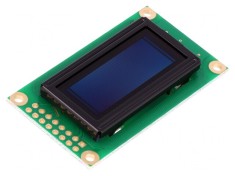 Afișaj OLED Alfanumeric 8x2 Alb 58x32x10mm 16PIN