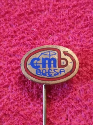Insigna fotbal - CMB BOCSA (varianta mica) foto