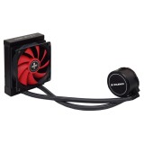 Cooler Procesor Water Cooling Xilence LiQuRizer Redwing 120, 200W, 120mm, PWM, LED Alb, Intel/AMD