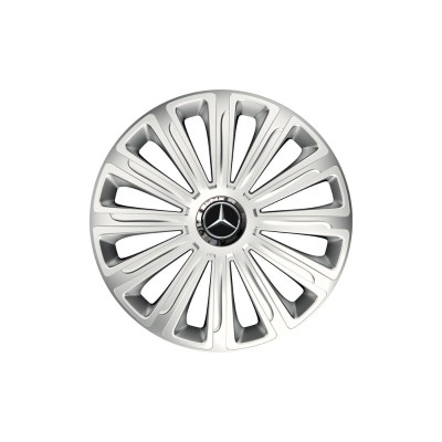 Set 4 capace roti Cu Inel Cromat Trend R16 pentru gama auto Mercedes-Benz foto