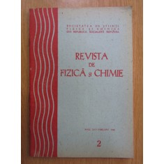 Revista de fizica si chimie, nr. 2, februarie 1988