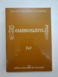 ROMANOSLAVICA XLV - Asociatia Slavistilor din Romania
