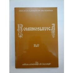 ROMANOSLAVICA XLV - Asociatia Slavistilor din Romania