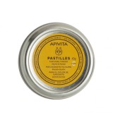 APIVITA Pastile Gat cu Miere si Cimbru, Vitamina C, Propolis. Fara Zahar, Aspartam, Gelatina. 45g