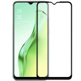 Folie Sticla Securizata Oppo A31, Acoperire Completa, Protectie Ecran, Transparenta, Anti-zgarieturi, Neagra