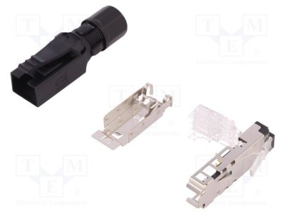 Conector RJ45 HARTING 8p4c Cat 5 ecranat PIN 4 foto