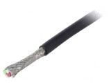Cablu Automatizări RS422/RS485 Cu PE Negru 1x2x0.64mm&sup2;