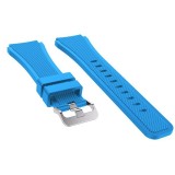 Cumpara ieftin Curea silicon compatibila Huawei Watch GT 2 46mm, telescoape QR, Lite blue