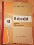 Elemente de analiza matematica clasa a XII-a de Nicu Boboc 1981, Clasa 12