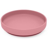 Petite&amp;Mars Take&amp;Match Silicone Plate farfurie cu ventuză Dusty Rose 6 m+ 1 buc