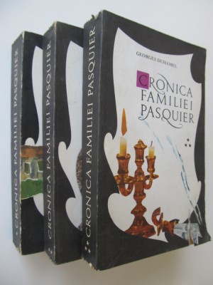 Cronica familiei Pasquier (3 vol.) - Georges Duhamel foto