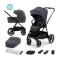 CARUCIOR MULTIFUNCTIONAL 2IN1 KINDERKRAFT NEA DARK GREY
